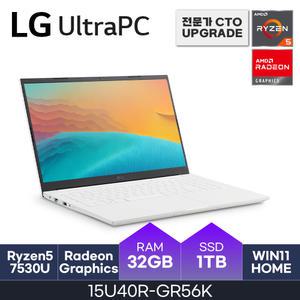HMC_LG전자 2023-15인치 울트라PC 15U40R-GR56K (NVMe 1TB / RAM 32GB)
