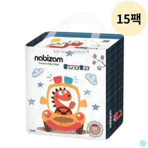 나비잠 슈퍼드라이 아기 팬티 기저귀 특대형 26p 15팩