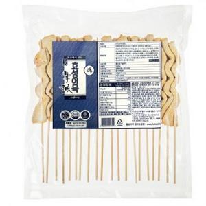 효성어묵 사각꼬지 (냉동), 1000g, 1개 one option