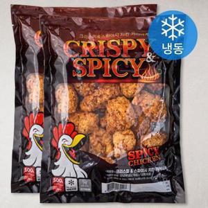 GAMI 크리스피 스파이시 치킨 가라아게 (냉동), 500g, 2개 one option