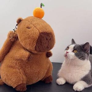 카피바라 가방 백팩 인형 학생 데일리 캐주얼 학생가방