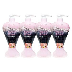 엘지 히말라야 핑크솔트 담은 펌핑 치약 플로럴 285mL X 4개