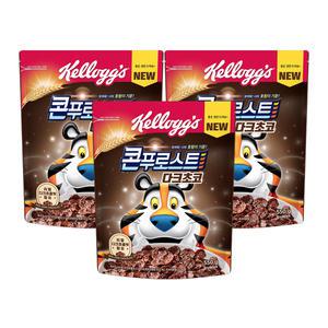켈로그 콘푸로스트 다크초코, 550g, 3개