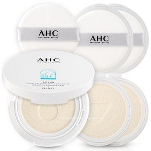 AHC 세이프온 시카 카밍 선쿠션 EX 본품1개+리필2개