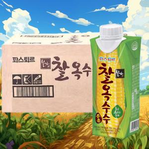 파스퇴르 본가 찰 옥수수우유 250ml(24팩)