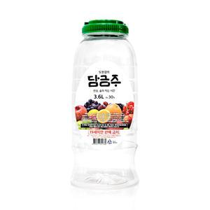 아름주가 도원결의 담금주 30도 3.6L 1병 담금소주