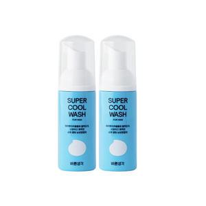 바른생각 슈퍼 쿨 워시 포 맨 50ml, 2개
