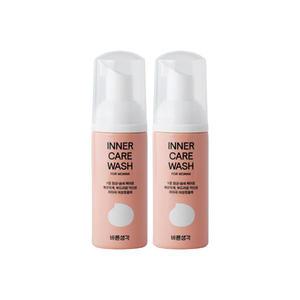 바른생각 여성청결제 이너케어 워시 포 우먼 50ml, 2개