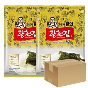 [광천김]달인 재래김 전장김 10봉/조미김/구운김