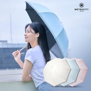 [메트로시티]벚꽃자수 차광 양산 MPSA-P406