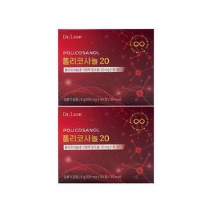 닥터린 폴리코사놀 20 300mg x 30정 x 2박스