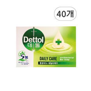 데톨 항균비누 데일리케어 100g x 40개