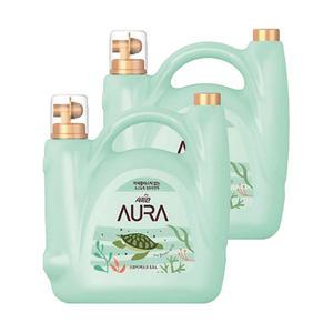 샤프란 아우라 초고농축 섬유유연제 스모키 머스크 5.5L 2개
