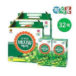 갤러리아 정식품 담백한 베지밀 A(에이) 두유 190ml 32팩