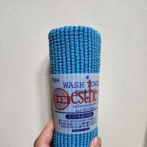 [LemonDSM] 에스더 에스떼 타츠네 에스테 esthe일본유명샤워 타올 파랑색