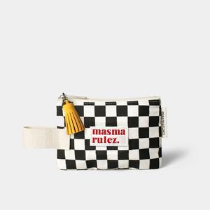 [마스마룰즈]Mini strap pouch _ 체커보드