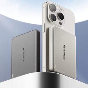 용량 2배 MOVESPEED 무브스피드 슬림 경량 10000mAh 맥세이프 보조배터리