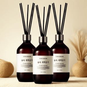 코코도르 디퓨저 프리미엄 디퓨저 선물세트 숲속 새벽공기 × 500ml × 3개