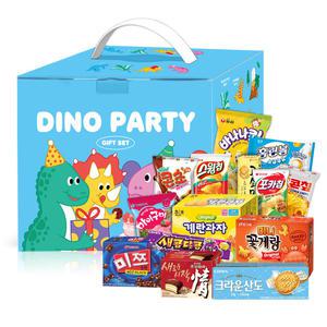 스윗몬 손잡이 종합과자 선물세트 과자세트 공룡A14