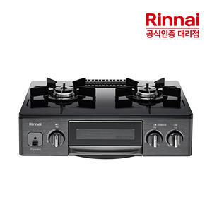 [전국설치] 린나이 2구 그릴 가스레인지 스마트 자동불꽃 조절 RT-5102