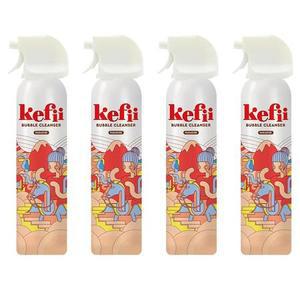 케피버블 파라다이스 화이트폼 퓨어향 200ml 4개