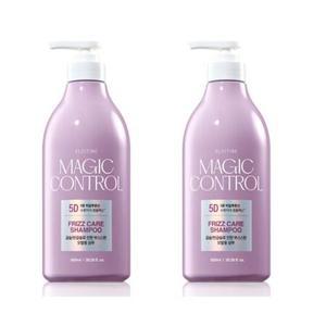 엘라스틴 매직컨트롤 곱슬 모발용 샴푸 600ml X 2개 /곱슬머리샴푸