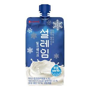 롯데 설레임 160ml 24개 (원산지_상세설명에 표시)