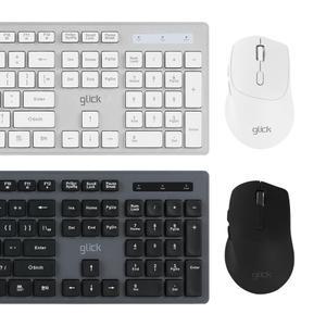 당.일.출.고 지클릭커 OFFICEPRO WMK10 무소음 무선 키보드 마우스 세트 EM / 마우스패드 증정