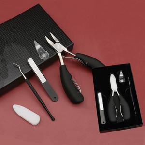 (발톱니퍼세트 05) 네일케어 손발톱관리 용품 니퍼 큐렛 파일등 4종 세트/깍기/케어/큐티클/제거/제거기/깎