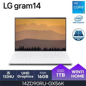 HMC / LG전자 그램14 / 14ZD90RU-GX56K (RAM 16GB / NVMe 1TB / WIN11H)