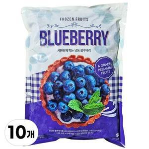 글로벌 A등급 냉동 블루베리 10kg (1kgX10개)