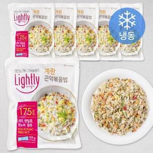 라이틀리 계란 곤약 볶음밥 (냉동), 200g, 6개 one option