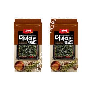 양반김 도시락김 더바삭한김 5g 120봉 무료