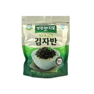 [기타]지도표 성경김 맛지도 돌자반 500g 6봉 한박스 김자반 식자재 업소용