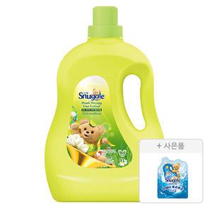 스너글 무드테라피 섬유유연제 비바 페스티벌 4L, 1개 + 증정 (섬유유연제 블루스파클 플러스 100ml, 1개 )