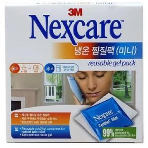 쓰리엠 찜질주머니 냉온 찜질팩 미니 재사용 젤타입 2개 얼굴 복부팩 아이스 턱관절