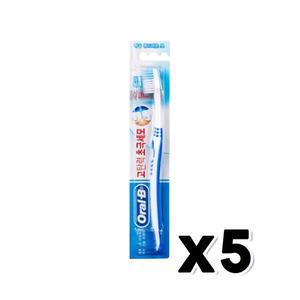 [기타]오랄비 고탄력 초극세모 잇몸선케어 칫솔 1입 x 5개