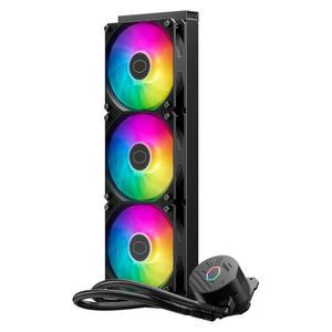 Cooler Master MasterLiquid 360L 코어 ARGB CPU 액체 쿨러 - 듀얼 챔버 Gen S 펌프 우수한 라디에이터 120