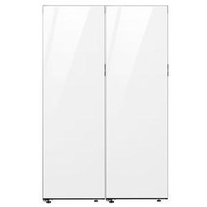 삼성 비스포크 냉장고 냉동고 세트 우열림 RR40C7805AP+RZ34C7805AP(글라스)