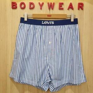 Levis Bodywear 스트라이프 블루 남성트렁크 BU_LHMTX302BUSG