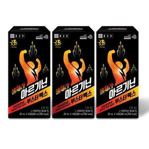 [종근당]젤세라 부스터맥스 아르기닌 6500MG (14포x3박스)