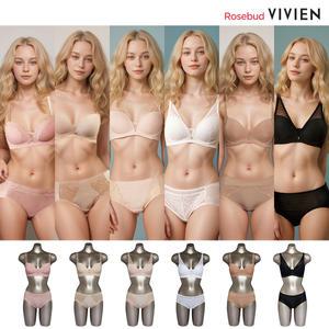 비비안 홈쇼핑 히트 노와이어 심리스 보정 여성 속옷 브라팬티세트