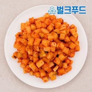 미니깍두기 1KG (고춧가루 중국산) 무김치 깍두기