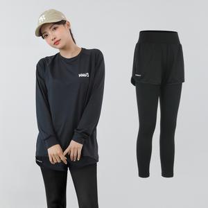 여자 래쉬가드 투인원 레깅스 반바지 하의 (159)