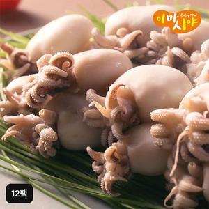 [NS홈쇼핑]자연산 손질 갑오징어 12팩 (총 108~144미)[34872736]