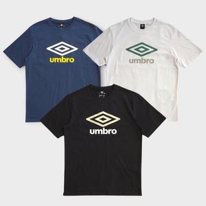 [엄브로] 2025 UQ123CRS18/에센셜 빅로고 반팔티/BLK0(블랙),NVY0(네이비),WHT0 (화이