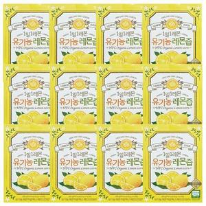 [셀러허브]홀베리 1일 1레몬 유기농 레몬즙 14포 12박스 CZI (S27347968)