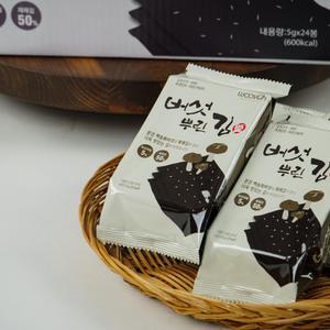 [골드팜바이오] 버섯뿌린김애 도시락김 / 24봉 1box