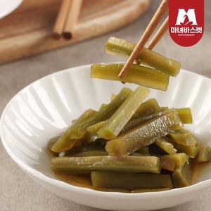 [마녀바스켓] 밥도둑 궁채장아찌1kg x2개