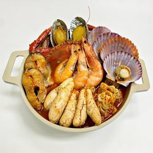 [기타]해물탕 밀키트 즉석국 찌개 캠핑용 1250g (3-4인분) 2봉